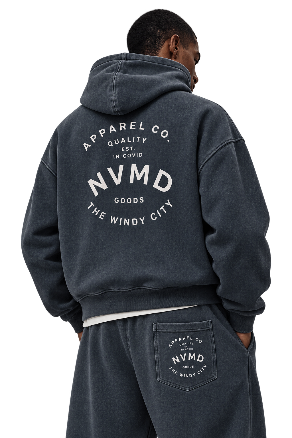 Unisex Windy City Mineral Wash Balloon Sweatpants