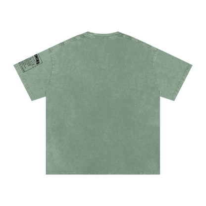 “THE CHAMP” Snow Washed Oversized Cotton T-Shirt